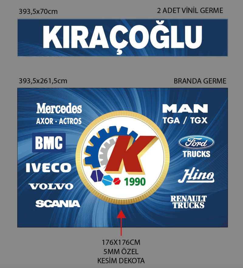 FORD TRUCKS 1838 ÇIKMA VE YENİ YEDEK PARÇA